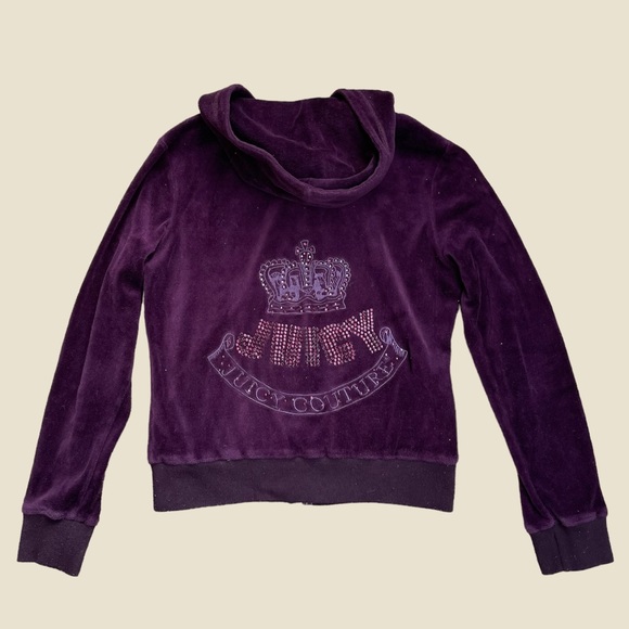early 2000s Juicy Couture Velour Tracksuit Jacket - Picture 1 of 3
